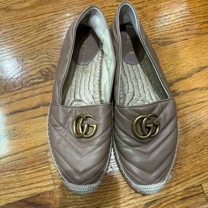 Gucci
Pilar GG Matelassé
Chevron Flat Espadrille